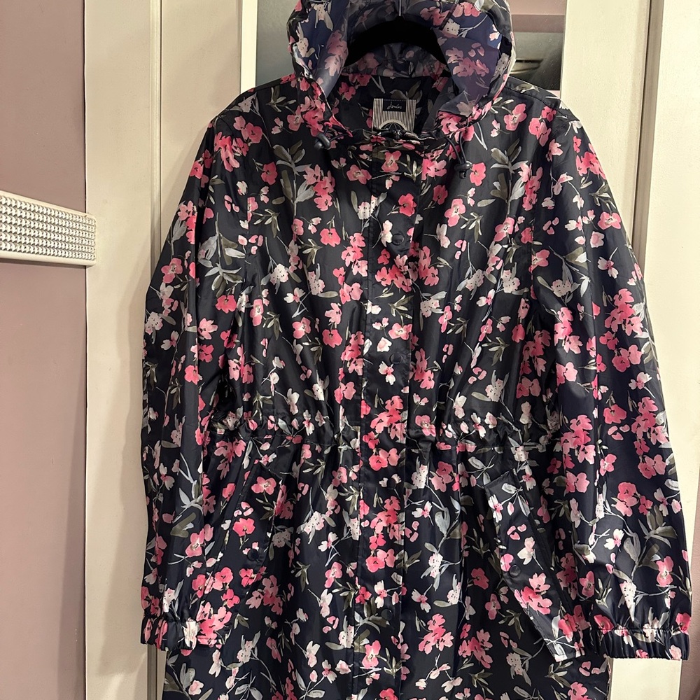 Joules Right As Rain Raincoat Size 12